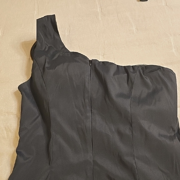 Cache Black One Shoulder Dress - Picture 8 of 15